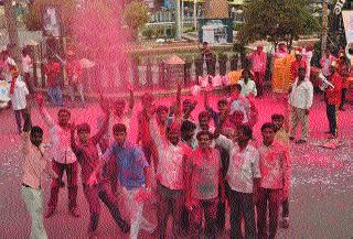 Mahayuti's jolt in Jalna | जालन्यात महायुतीचा जल्लोष