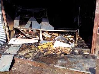 Fire to Bakery; Loss of millions | बेकरीला आग; लाखोचे नुकसान