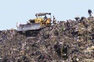 Dumping ground in front of the entrance of MSED | महावितरणच्या प्रवेशद्वारासमोर डंपिंग ग्राऊंड