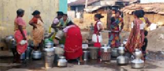 Water supply has been closed for four days | पाणीपुरवठा चार दिवसांपासून बंद Water supply has been closed for four days | पाणीपुरवठा चार दिवसांपासून बंद