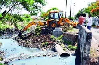 Nasalpai to Nashik Road | नाशिकरोडला नालेसफाई सुरु Nasalpai to Nashik Road | नाशिकरोडला नालेसफाई सुरु