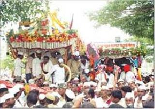 The departure of Saint Sopandev's Palkhi | संत सोपानदेवांच्या पालखीचे प्रस्थान