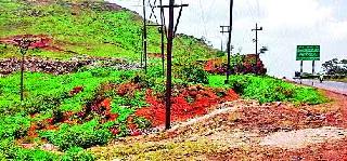 The city's waste is on the highway | शहरातील कचरा थेट महामार्गावर