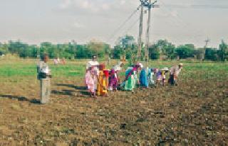 Farmers' struggle to survive crops | पिके जगविण्यासाठी शेतकऱ्यांची धडपड