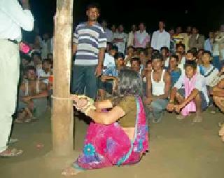 Suneen bleeding ink | सुनेने केला अंध सासऱ्याचा खून