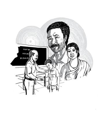 The death of a flower ... | एका फुलाचं मरण...