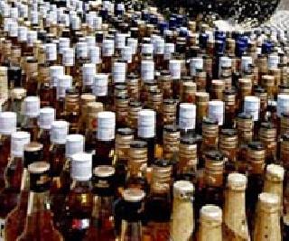 864 illegal liquor bottles seized | 864 अवैध दारूच्या बाटल्या जप्त