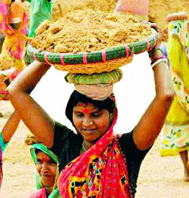 Ignore the quality of work | रोहयो कामांच्या गुणवत्तेकडे दुर्लक्ष
