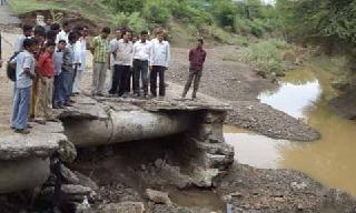 Crop damage on four thousand hectares | चार हजार हेक्टरवरील पिकांचे नुकसान