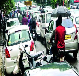 Logging of traffic | वाहतुकीचा बोजवारा