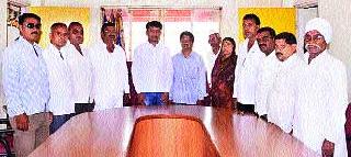 Nakul Sawant as the Chairman of Nampur Society | नामपूर सोसायटी सभापतिपदी नकुल सावंत