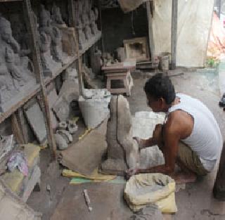 Shadoo's Bappa 'online' invasion! | शाडूच्या बाप्पाची ‘आॅनलाइन’ स्वारी!