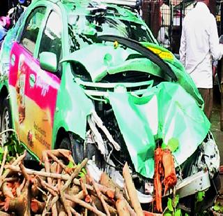 'Wada' blocked the Srinagar road for 12 hours | ‘वडा’ने 12 तास अडविला श्रीनगरचा रस्ता