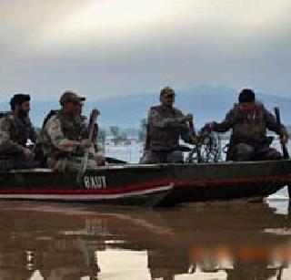 Flooding from the river, a young jawan in Pakistan | नदीतून वाहत भरतीय जवान पाकमध्ये