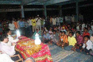 Chief executive officer's stay at Torangan | मुख्य कार्यकारी अधिकारी यांचा तोरंगणला मुक्काम