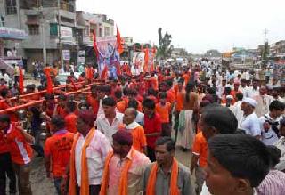 Javanabhishek of Sohnamathala of Kawardhari devotees | कावडधारी भाविकांचा सोहंमनाथाला जलाभिषेक