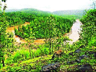 Ambika River flowing through the Arabian Sea | अरबी समुद्राकडे वाहणारी अंबिका नदी Ambika River flowing through the Arabian Sea | अरबी समुद्राकडे वाहणारी अंबिका नदी