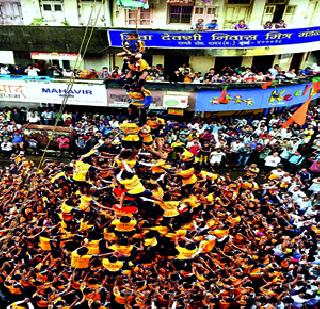 268 Mumbaikar Govinda injured, one dies | 268 मुंबईकर गोविंदा जखमी, एकाचा मृत्यू