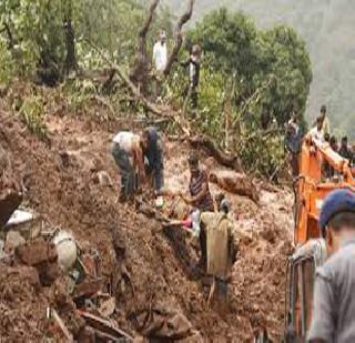 Helping Malin with $ 10,000 from Chicago | माळीणला शिकागोतून दहा हजार डॉलरची मदत