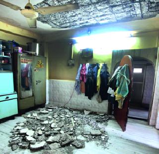 Kill the roof collapsing young | छत कोसळून तरूण ठार Kill the roof collapsing young | छत कोसळून तरूण ठार