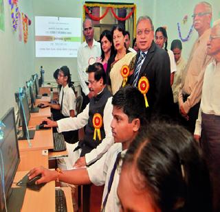 Computer laboratories in 8 thousand schools | 8 हजार शाळांमध्ये संगणक प्रयोगशाळा Computer laboratories in 8 thousand schools | 8 हजार शाळांमध्ये संगणक प्रयोगशाळा