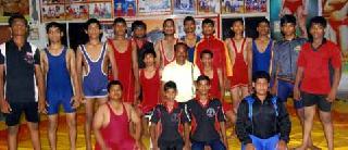 150 wrestlers participate in wrestling championship | कुस्ती स्पर्धेत १५0 कुस्तीगीरांचा सहभाग