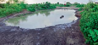 Due to lack of funds the construction of the cross bridge was stopped | निधीअभावी ओलांडणी पुलाचे बांधकाम रखडले