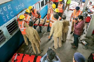 When a railway accident occurs ... | रेल्वेचा अपघात होतो तेव्हा...