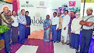 Opening verse art exhibition | श्लोक कलाप्रदर्शनाचे उद्घाटन