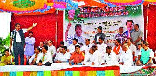 Nitin Gadkari: The allegations in the meeting of Satana and Kalwadi | नितीन गडकरी : सटाणा आणि कळवाडी येथील सभेत आरोप