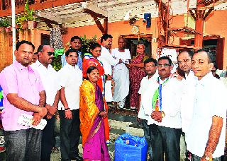 Nashik West: Dialogue with the voters | नाशिक पश्चिम : मतदारांशी साधला संवाद