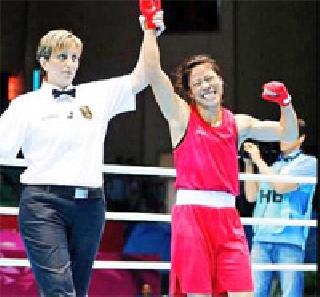 Mary Kom 'Golden' Punch | मेरी कोमचा 'गोल्डन' पंच
