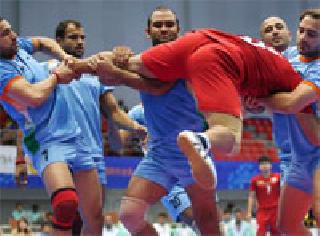 Dus-double double banga, men's kabaddi team's 'gold' performance | दस-याला डबल धमाका, पुरूष कबड्डी संघाचीही 'सुवर्ण' कामगिरी