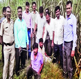 The racketeers were caught and chased in Yavat | खंडणीखोरांना यवतमध्ये पाठलाग करून पकडले