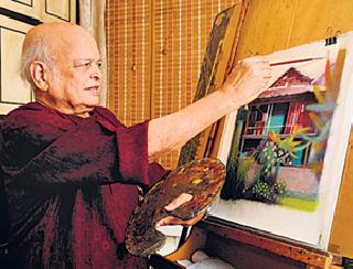 Aesthetic painting lamp lamp | सौंदर्यवादी चित्रपकलेचा दीपस्तंभ Aesthetic painting lamp lamp | सौंदर्यवादी चित्रपकलेचा दीपस्तंभ