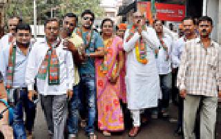 BJP's aim is to develop the nation | भाजपचे उद्दिष्ट राष्ट्राचा विकास