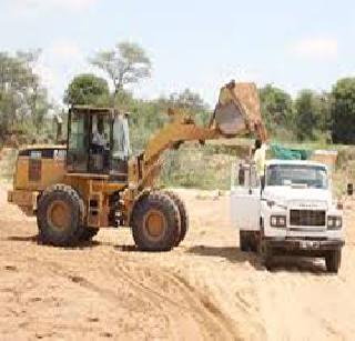 Illegal sand lease in Thane district | ठाणे जिल्ह्यात बेकायदेशीर रेती उपसा Illegal sand lease in Thane district | ठाणे जिल्ह्यात बेकायदेशीर रेती उपसा