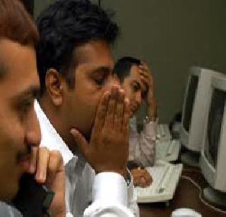 Sensex down by 34 points | सेन्सेक्स ३४ अंकांनी खाली Sensex down by 34 points | सेन्सेक्स ३४ अंकांनी खाली