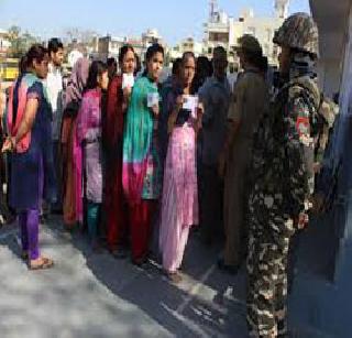 Thane district has 52 percent voting | ठाणे जिल्ह्यात ५२ टक्के मतदान Thane district has 52 percent voting | ठाणे जिल्ह्यात ५२ टक्के मतदान