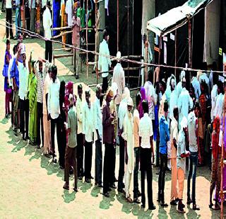 High rank of voting in the city | शहरात मतदानाचा उच्चंक