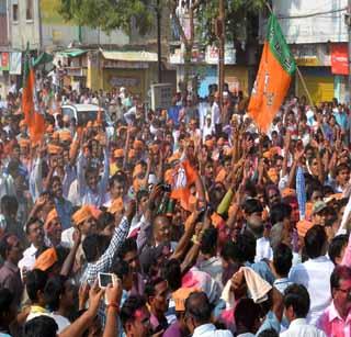 BJP's 'Danka' in Washim district | वाशिम जिल्ह्यात भाजपाचा ‘डंका’ BJP's 'Danka' in Washim district | वाशिम जिल्ह्यात भाजपाचा ‘डंका’