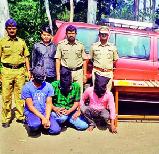 Six armed robbers arrested in Vadgaav | वडगावला सहा सशस्त्र दरोडेखोरांना अटक