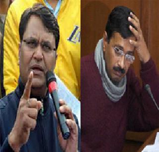Kejriwal challenges Vinod Kumar Binny to | केजरीवाल यांना विनोद कुमार बिन्नींचे आव्हान