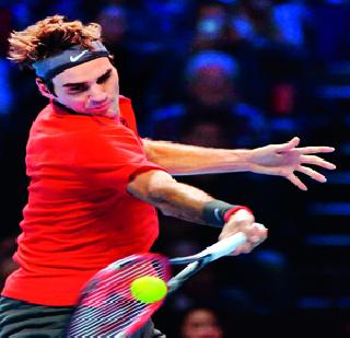 Roger Federer's Nishikori push | रॉजर फेडररचा निशिकोरीला धक्का