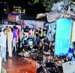 CNG tank raid in Nana Peth | नाना पेठेत सीएनजी टाकीचा भडका CNG tank raid in Nana Peth | नाना पेठेत सीएनजी टाकीचा भडका