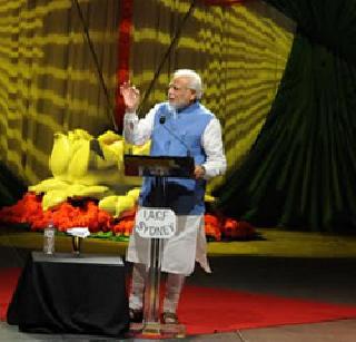 Modi's duck in front of Indians in Australia | ऑस्ट्रेलियातील भारतीयांसमोर वाजला मोदींचा डंका
