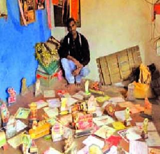 80 gallons of relief in his 'hut' | ‘त्याच्या’ झोपडीत ८० पदकांची रेलचेल