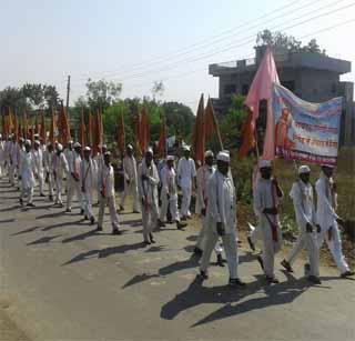 Welcome to Shegaon Marg Dindi | शेगाव मार्गस्थ दिंडीचे शिरपूरात स्वागत