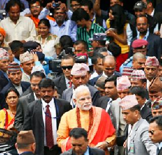 Nepal protests in Nepal due to cancellation of visit | नरेंद्र मोदींचा दौरा रद्द झाल्याने नेपाळमध्ये विरोध प्रदर्शन