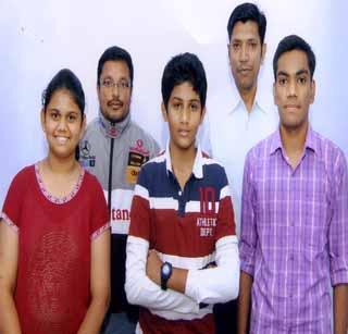 International rating for Ridima, Vaibhav and Shreyash | रिदिमा, वैभव व श्रेयशला आंतरराष्ट्रीय मानांकन